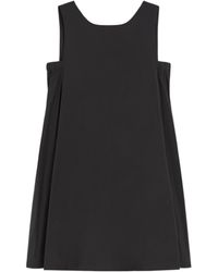Max Mara - Vestido Con Logo 2516221029 Negro - Lyst