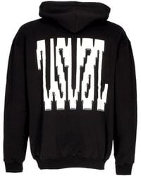 USUAL - Sweat A Capuche Pour Hommes Digi Hoodie Noir - Lyst