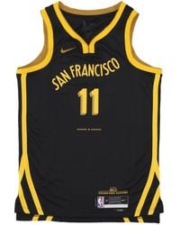 Nike - Herren-Basketball-Tanktop Nba City Edition 2023/24 Dri-Fit Swingman-Trikot Nr. 11 Klay Thompson Golwar Schwarz - Lyst