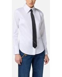 Elisabetta Franchi - Shirts Ca11556E2 100 - Lyst