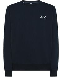 Sun 68 - Sweatshirt F35103/07 Blu - Lyst