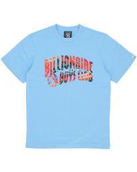 BBCICECREAM - Herren T-Shirt Tropical Island Fill Arch Logo Tee Blau - Lyst