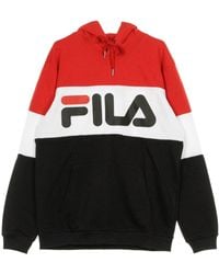Fila - Leichter Herren-Hoodie Night Blocked True/Schwarz/Helles Weib - Lyst