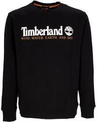 Timberland - Wwes Crew Neck Bb Crew Neck Sweatshirt - Lyst