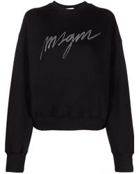 MSGM - Camisetas Negras - Lyst