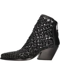 Elena Iachi - Boots Zwart - Lyst