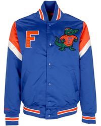Mitchell &amp; Ness - Bomberjack Voor Ncaa Zwaargewicht Satijnen Jack Flogat - Lyst