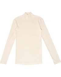 Lemaire - Jersey De Cuello Alto De Manga Larga De Canale - Lyst