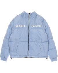 Karlkani - Down Jacket Retro Reversible Puffer Jacket - Lyst