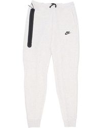 Nike - Pantalon De Survetement Leger Pour Hommes Tech Fleece Jogger Pant Birch Heather/Noir - Lyst