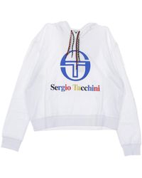 Sergio Tacchini - Cleo Damen-Kapuzenpullover Mit Kurzem Schnitt - Lyst