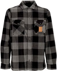 Etnies - Woodsman Fleece Herren-Langarmshirt Anthrazit - Lyst