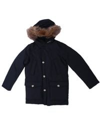 Woolrich - Blauwe Jassen - Lyst