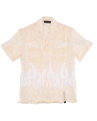 Vision Of Super - Short Sleeve Shirt Spray Flames Bandana Shirt - Lyst