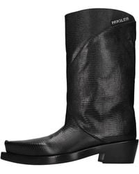 Mugler - Bottes Noires - Lyst