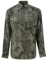 Tom Ford - Floral Print Shirt - Lyst