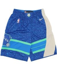 Nike - Basketball Shorts Nba City Edition 2023/24 Swingman Dri-Fit Short Milbuc - Lyst