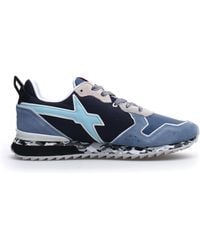 W6yz - Baskets Bleu Clair / Bleu - Lyst