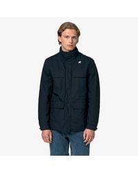 K-Way - Chaqueta Manuene Caliente Micro Lienzo - Lyst