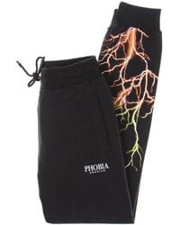 Phobia - Lichtgewicht Trainingsbroek Voor Oranje Gele Lightning-Broek - Lyst