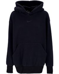 Nike - Sweat A Capuche Sportswear Plush Pour Femmes, Noir/Dk Smoke - Lyst