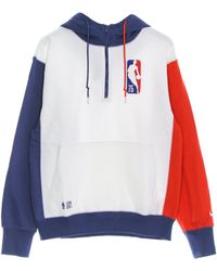 Nike - Sweat A Capuche Pour Homme Nba Fleece Hoodie Team 31 Courtside Blanc - Lyst