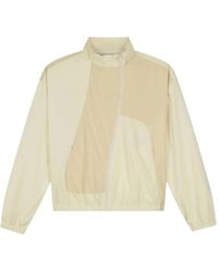 Arte' - Curve Zipper Track Jacket Light Nylon Jacket With Zip - Lyst