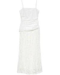 Jonathan Simkhai - Jurken Wit - Lyst