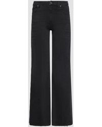 Marella - Jeans Breed Been Vrouw Zwart - Lyst