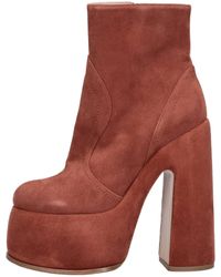 Casadei - Bruine Laarzen - Lyst