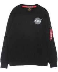 Alpha Industries - Space Shuttle Sweater Crew Neck Sweatshirt - Lyst
