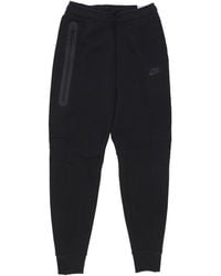 Nike - Pantalon De Survetement Leger Pour Hommes Tech Fleece Jogger Pant Noir/Noir - Lyst