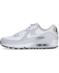 Nike - Air Max 90 Gtx Photon Dust/Top Wit/Grijs Fog Lage Herenschoen - Lyst