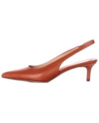 Ralph Lauren - Decollete 802P09033 002 Lolah Ii Pumps Slingback Tan - Lyst