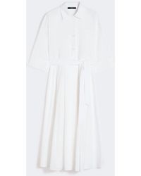 Max Mara - Witte Vrouwenjurk - Lyst