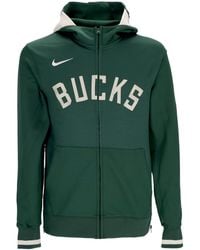 Nike - Lightweight Hooded Zip Sweatshirt Nba Dri Fit Showtime Full Zip Hoodie Milbuc - Lyst