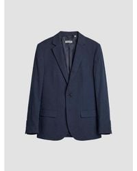 Antony Morato - Jas Gemengd Linnen Blauw - Lyst
