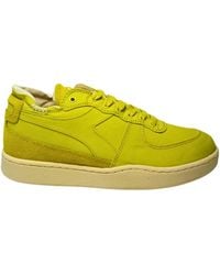 Diadora - Schuhe Erwachsene Mi Basket Row Cut Softech Turnschuhe - Lyst