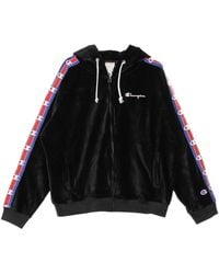 Champion - Sweatshirt Met Capuchon En Capuchon Voor Sweatshirt Met Capuchon En Volledige Ritssluiting - Lyst