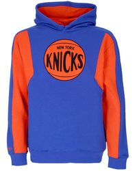 Mitchell &amp; Ness - Herenhoodie Nba Color Blocked Fleece 2.0 Hardwood Classics Neykni Originele Teamkleuren - Lyst