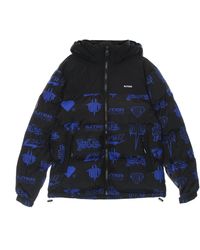 Iuter - Horns Allover Puff Jacket Donsjack Voor Zwart - Lyst