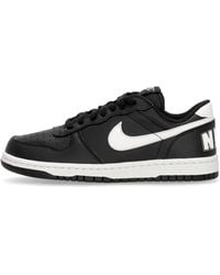 Nike - Herren Niedrig Schuhe Big Low Schwarz/Weib - Lyst