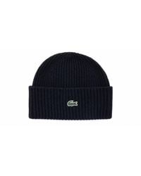 Lacoste - Schwarze Mutzen - Lyst