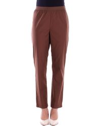 Alpha Studio - Pantalones De Chocolate - Lyst