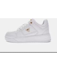 Guess - Damen Sneaker Flut Ele12 Delove Weib - Lyst