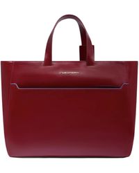 Piquadro - Frauen Tasche Bd6680B2-R Rot - Lyst
