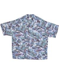 Element - Thalweg Shirt Rivers Camisa De Manga Corta Hombre Azul - Lyst