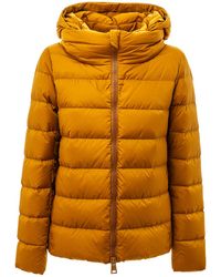 Herno - Gepolsterte Jacke Mit Kapuze Und Abnehmbarem Pelz - Lyst