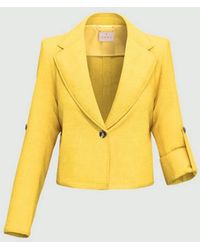 Marella - Jacket Mustard - Lyst