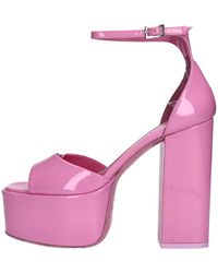 Paris Texas - Sandales Rose - Lyst